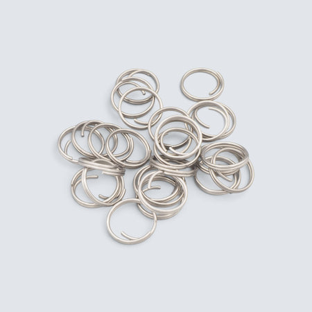 Rostfri.nu A4 Låsringar i syrafast rostfritt stål för marina riggbultar, riggbeslag och säker låsning.